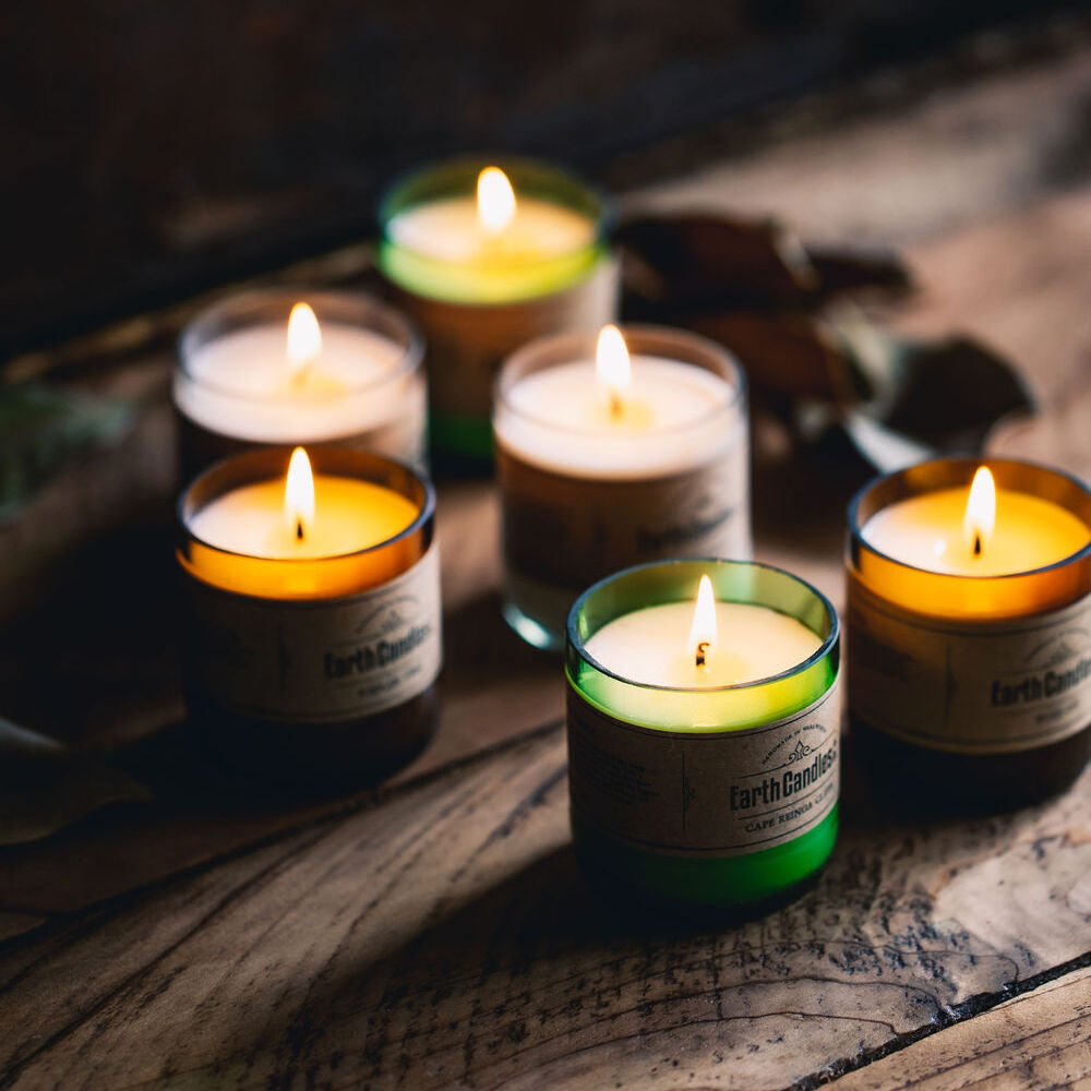 Glenochy Gold brown Beer Bottle Tealights (6 Pack)